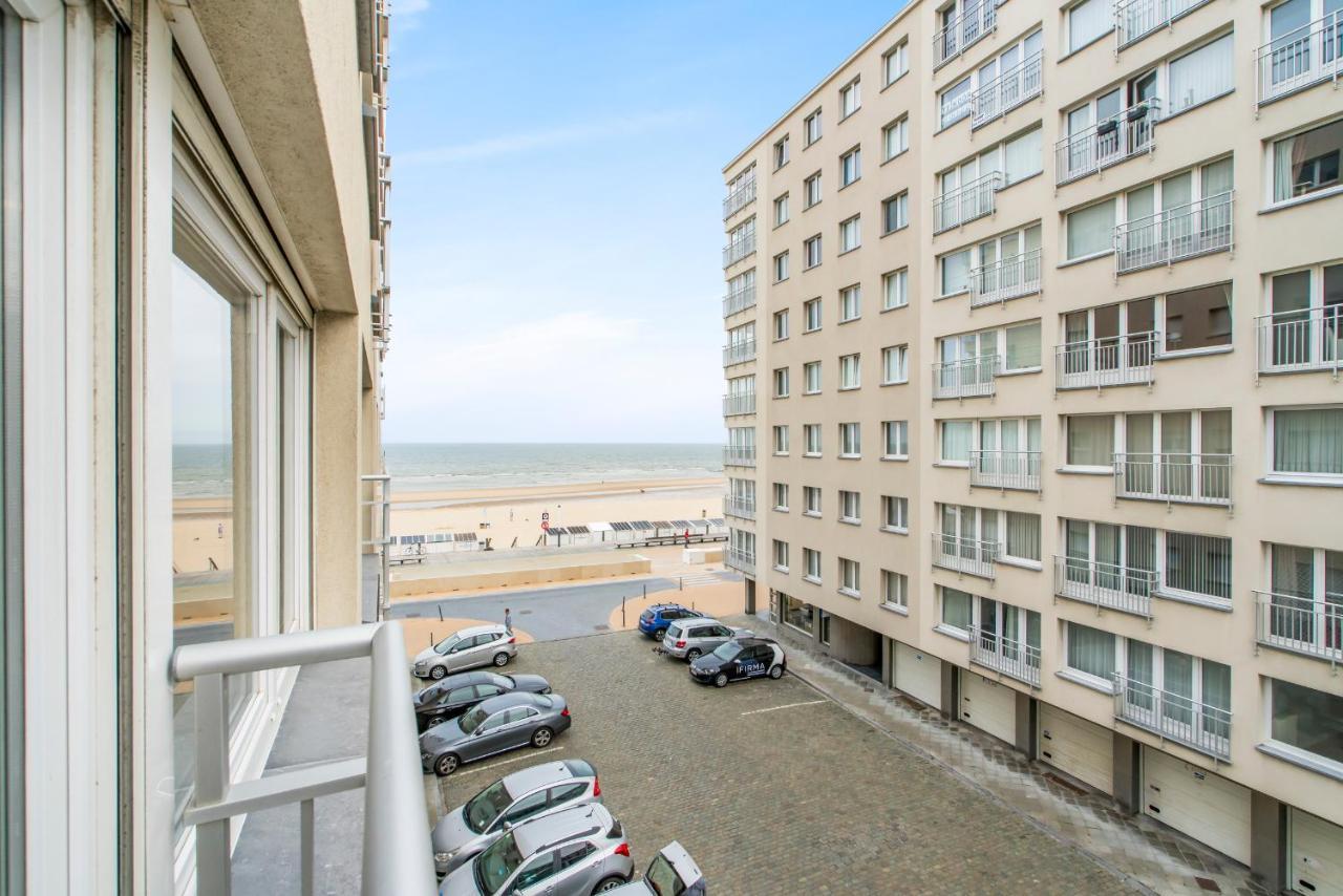 Ferienwohnung Modern And Bright Seaside App W Seaview & Terrace Ostende Exterior foto